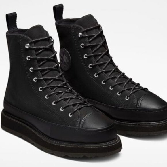 Converse Other - CONVERSE Chuck Taylor Crafted Leather Terrain Boots Shoe 173213C Black